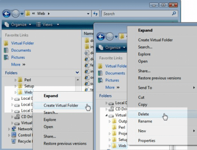Скриншот приложения Virtual Folder - №2