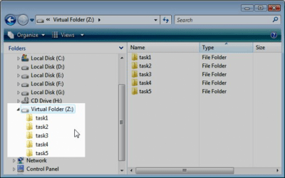 Скриншот приложения Virtual Folder - №3