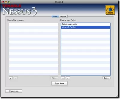 Скриншот приложения Nessus для macOS - №1
