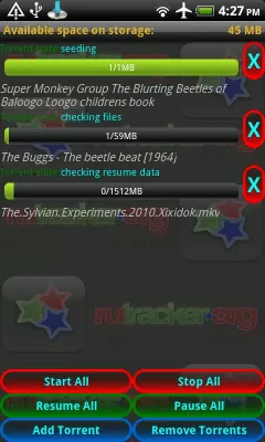 Скриншот приложения Rutracker Downloader - №4