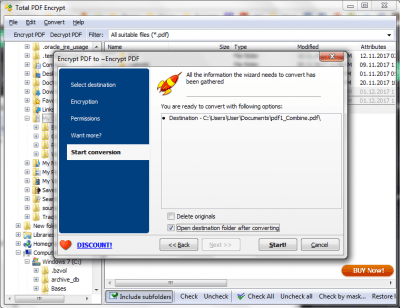 Скриншот приложения PDF Encrypter - №5