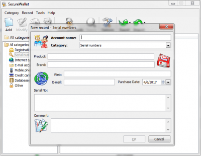 Скриншот приложения SecureWallet - №3