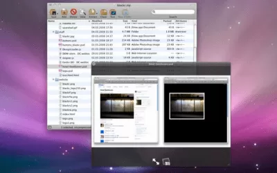 Скриншот приложения BetterZip - №3