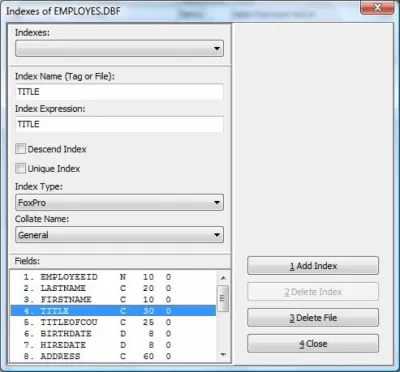 Скриншот приложения Free DBF Viewer - №4