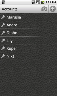 Скриншот приложения Пароли - №5