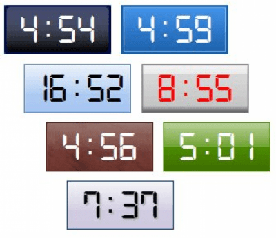 Скриншот приложения Digital Clock GT-7 - №1