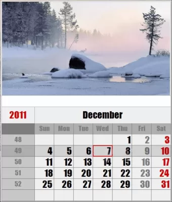 Скриншот приложения Calendar-7 - №1