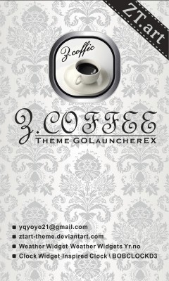 Скриншот приложения Z.CoffeeW Theme GO Launcher EX - №8