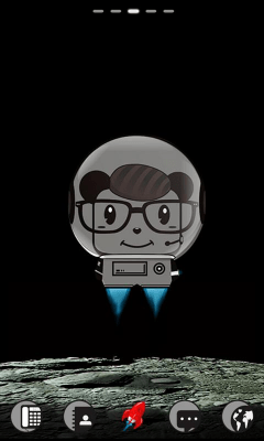 Скриншот приложения MOUSE-Space GOLauncherEX Theme - №6