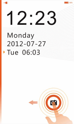 Скриншот приложения NEX GO Locker тему - №3