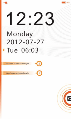 Скриншот приложения NEX GO Locker тему - №6