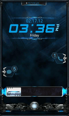 Скриншот приложения StarLight Theme GO Locker - №4