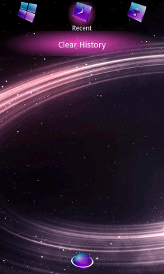 Скриншот приложения Starry Light Theme GO Launcher - №2