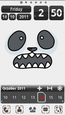 Скриншот приложения Guaiwu Theme GO Launcher EX - №4