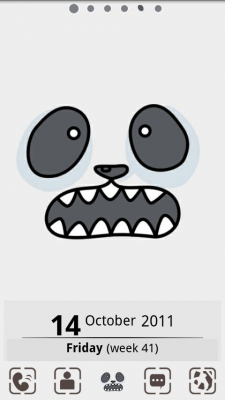 Скриншот приложения Guaiwu Theme GO Launcher EX - №7