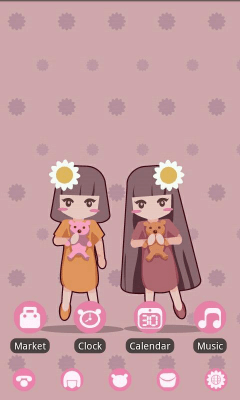 Скриншот приложения Planktonic Girls Theme - №7