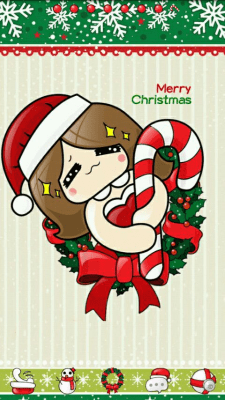 Скриншот приложения Happyxmas Theme GO Launcher EX - №8