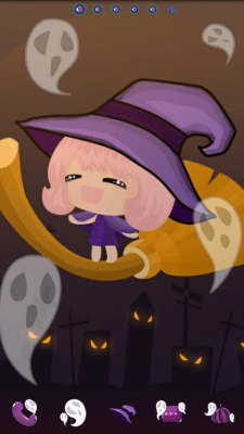 Скриншот приложения Hallowee Theme GO Launcher EX - №5