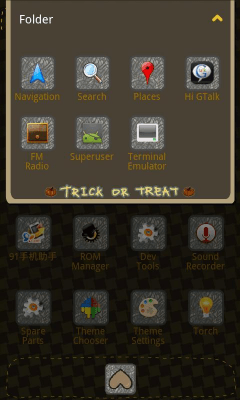 Скриншот приложения Trick Theme GO Launcher EX - №2