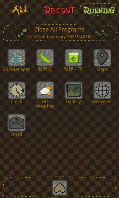 Скриншот приложения Trick Theme GO Launcher EX - №3