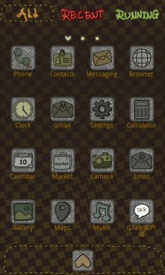 Скриншот приложения Trick Theme GO Launcher EX - №6
