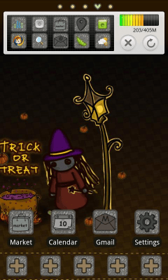 Скриншот приложения Trick Theme GO Launcher EX - №7