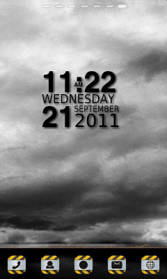 Скриншот приложения DIRT Theme GO Launcher EX - №8