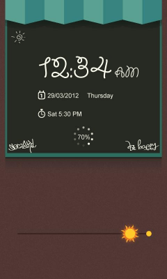 Скриншот приложения Bss GO Locker Theme - №3