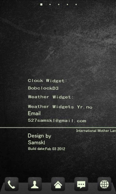 Скриншот приложения IMLD Theme GO Launcher EX - №5