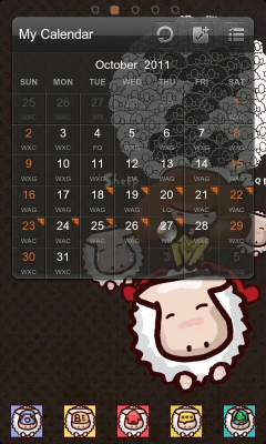 Скриншот приложения SheepZ Theme GO Launcher EX - №8