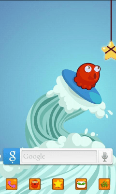 Скриншот приложения Octopus Star Theme - №3