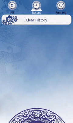 Скриншот приложения Porcelain Theme GO Launcher EX - №7