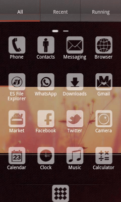 Скриншот приложения Smile Theme GO LauncherEX - №3