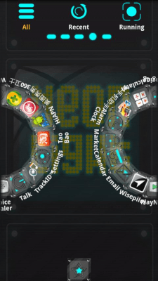 Скриншот приложения Neonlight Theme GO Launcher EX - №3