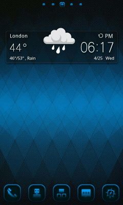 Скриншот приложения Lattice GO Locker Theme - №4