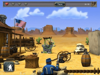 Скриншот приложения The Bluecoats: North vs South - №3