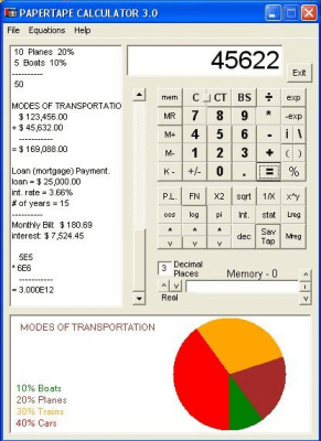 Скриншот приложения PAPERTAPE CALCULATOR - №1