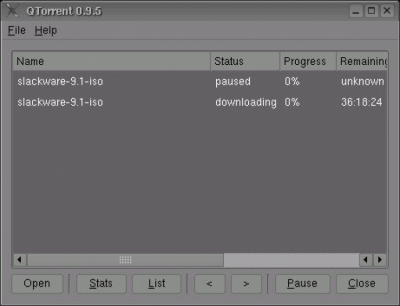 Скриншот приложения QTorrent - №4