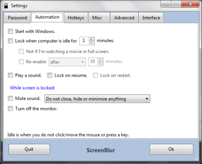 Скриншот приложения ScreenBlur - №3