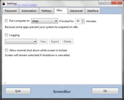 Скриншот приложения ScreenBlur - №4