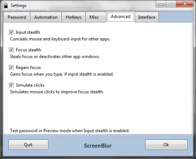 Скриншот приложения ScreenBlur - №5