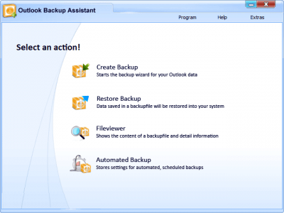 Скриншот приложения Outlook Backup Assistant - №3