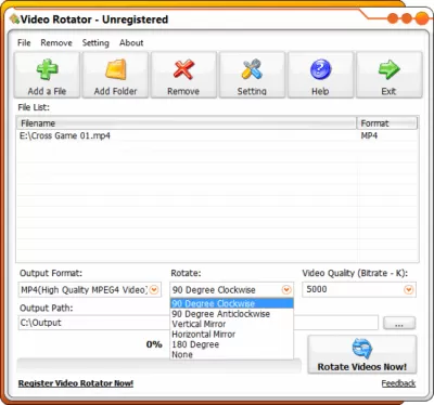 Скриншот приложения Video Rotator - №2