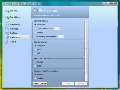 Скриншот приложения Music Converter - №3