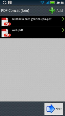 Скриншот приложения PDF Join - №4