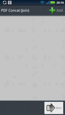 Скриншот приложения PDF Join - №5