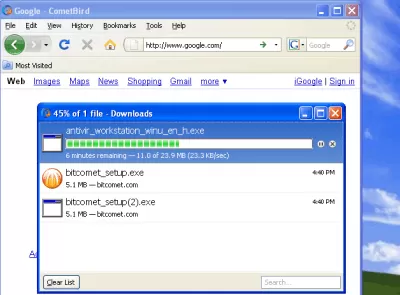 Скриншот приложения CometBird - №6