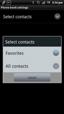 Скриншот приложения Телефонная книга Smart Extras - №5