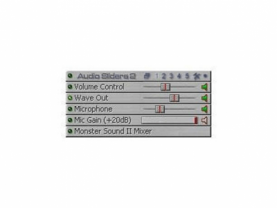 Скриншот приложения Audio Sliders - №1