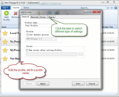 Скриншот приложения We Change IP - №3